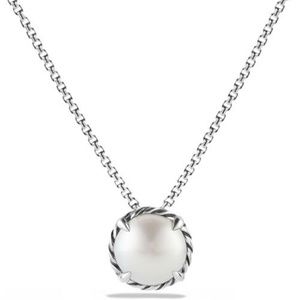 David Yurman Pearl Chatelaine  Necklace